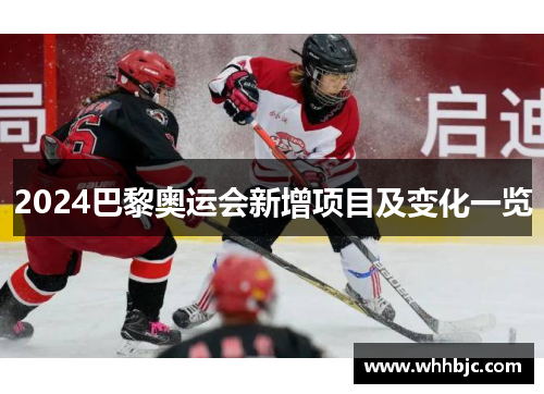 2024巴黎奥运会新增项目及变化一览